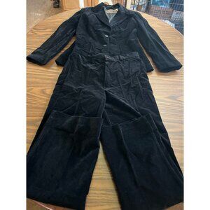 S. B. II by Bitterman vintage black suit jacket and pants size 9/10